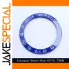 40mm Blue Ceramic GMT Divers Watch Bezel Insert