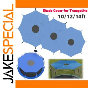 Trampoline Shade Cover for 10ft, 12ft, 14ft Trampolines