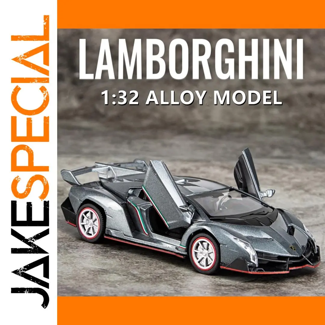 1:32 Scale Diecast Lamborghini Veneno Model 1 1:32 Scale Diecast Lamborghini Veneno Model