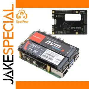 Dual M.2 NVMe SSD Adapter Board for Raspberry Pi 5