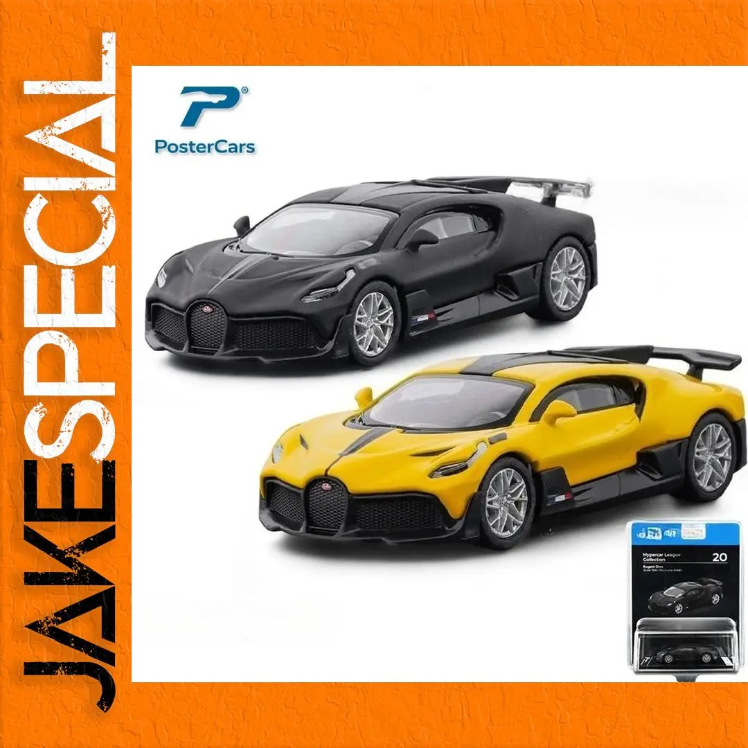 Divo Supercar 1/64 Scale Diecast Model Set 1 Divo Supercar 1/64 Scale Diecast Model Set