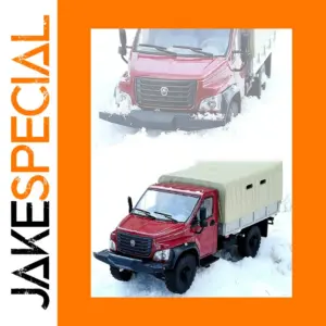 Soviet GAZ Truck Transporter 1:43 Die-Cast Model