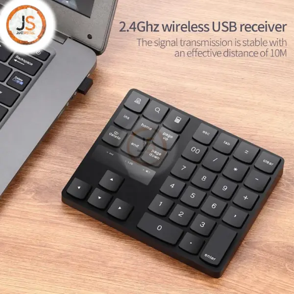 USB 2.4G Wireless Mini Keyboard for Tablets & PCs - Image 2