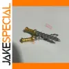 Miniature Swords Set with Gold Handles