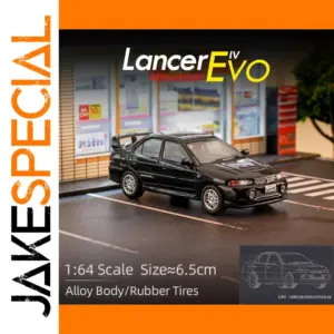 1:64 Mitsubishi Lancer Evolution IV Diecast Model