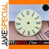 Luminous Yellow 28.5mm Watch Dial for NH35