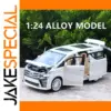 1:24 Scale Toyota Vellfire MPV Alloy Model