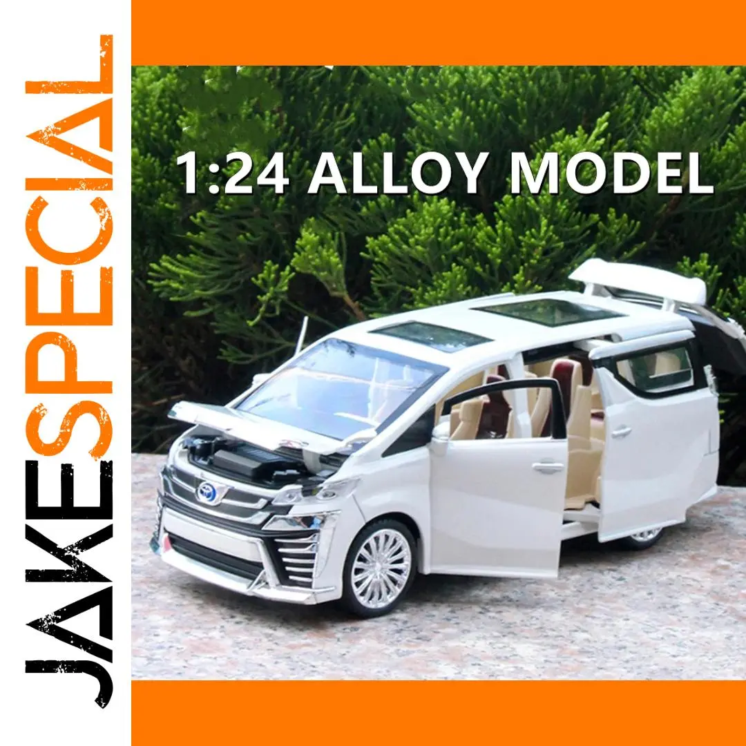 1:24 Scale Toyota Vellfire MPV Alloy Model 1 1:24 Scale Toyota Vellfire MPV Alloy Model