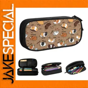 Kawaii Guinea Pig Pencil Case - Fun Organizer