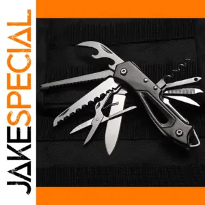 Outdoor Multi-Tool Swiss Knife with Scissors