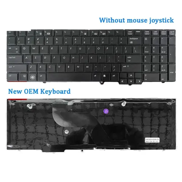 HP EliteBook 8540 Keyboard with Mouse Joystick - Image 2