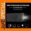 Portable 2.4G Wireless Keyboard with Touchpad