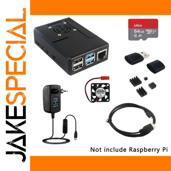 Raspberry Pi 4 Model B ABS Case Kit