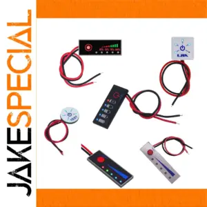 Intelligent Battery Level Indicator 3.7V-72V