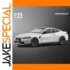 1:23 BMW M4 G82 Diecast Model Car White