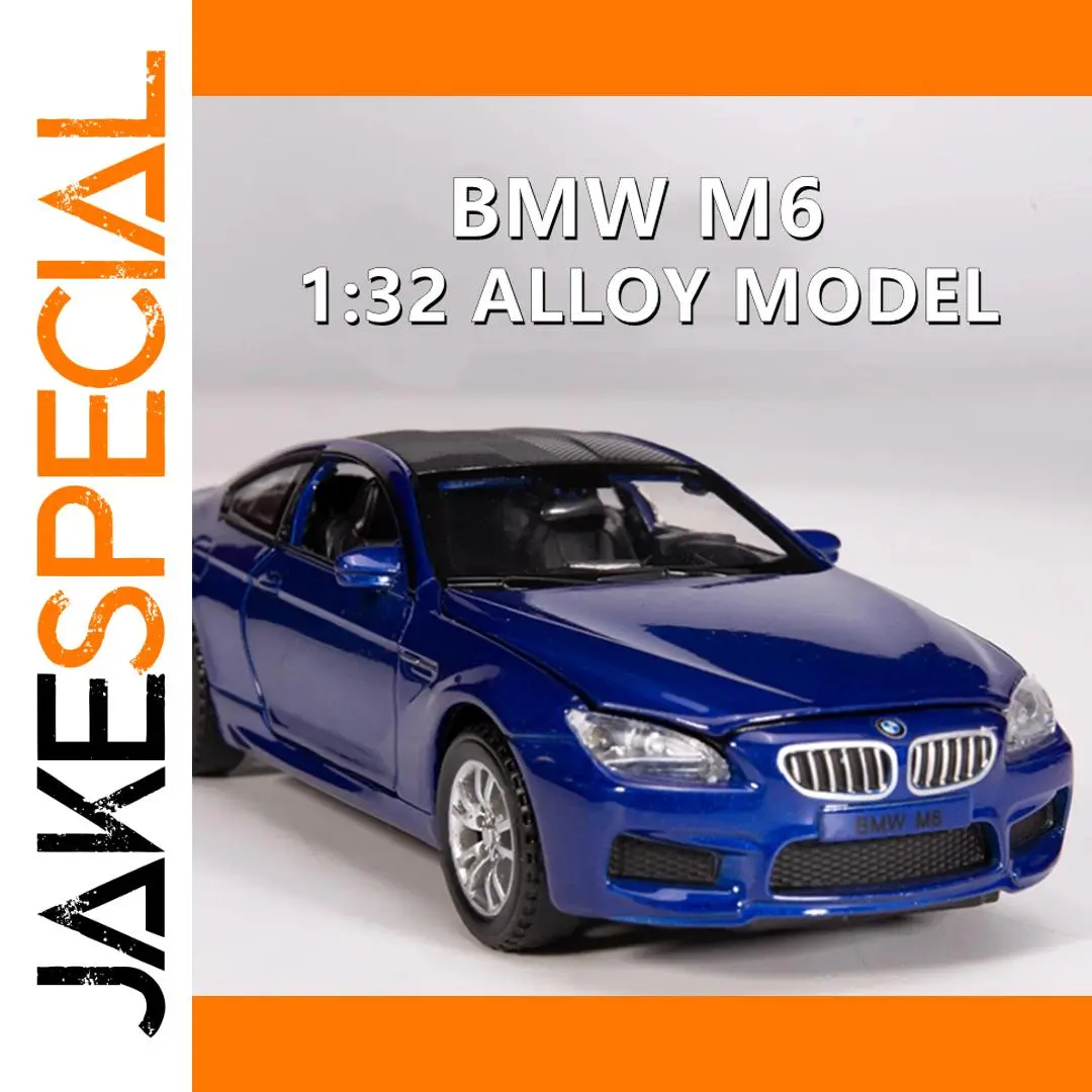 BMW M6 1:32 Scale Alloy Die-Cast Model 1 BMW M6 1:32 Scale Alloy Die-Cast Model