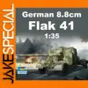 Flak 41 88mm Anti Aircraft Gun Model Kit