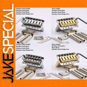 6 Point Tremolo Bridge Model 0222 for Guitars