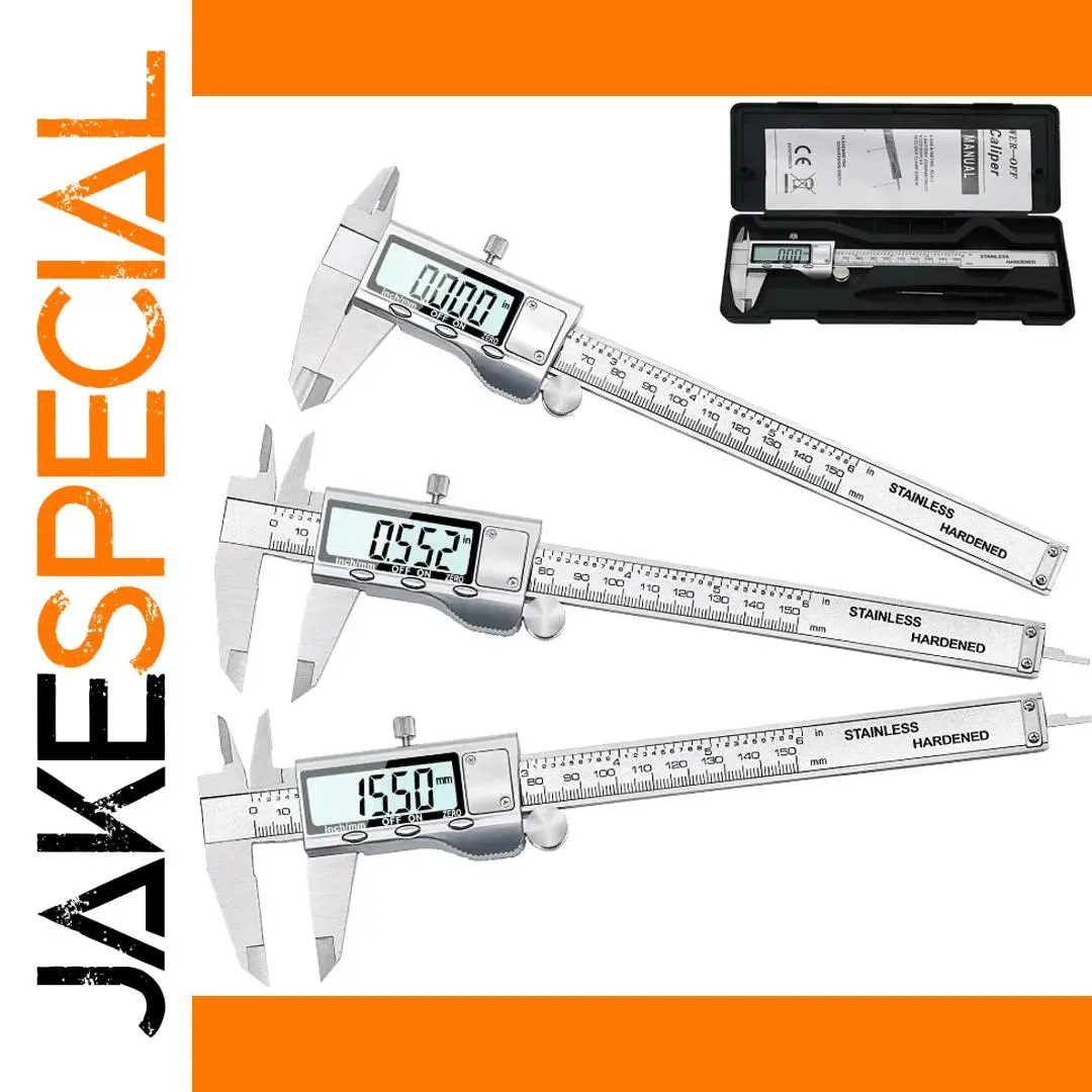 150mm Stainless Steel Digital Vernier Caliper 1 150mm Stainless Steel Digital Vernier Caliper