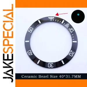 40mm Luminous Blue-Green Ceramic GMT Bezel