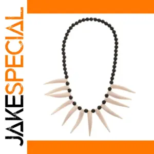 Tribal Tooth Beads Necklace for Women