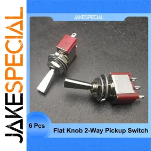 Set of 6 Mini Toggle Switches for Guitar
