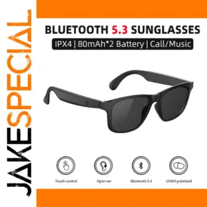 Bluetooth 5.3 Smart Glasses with Earphones