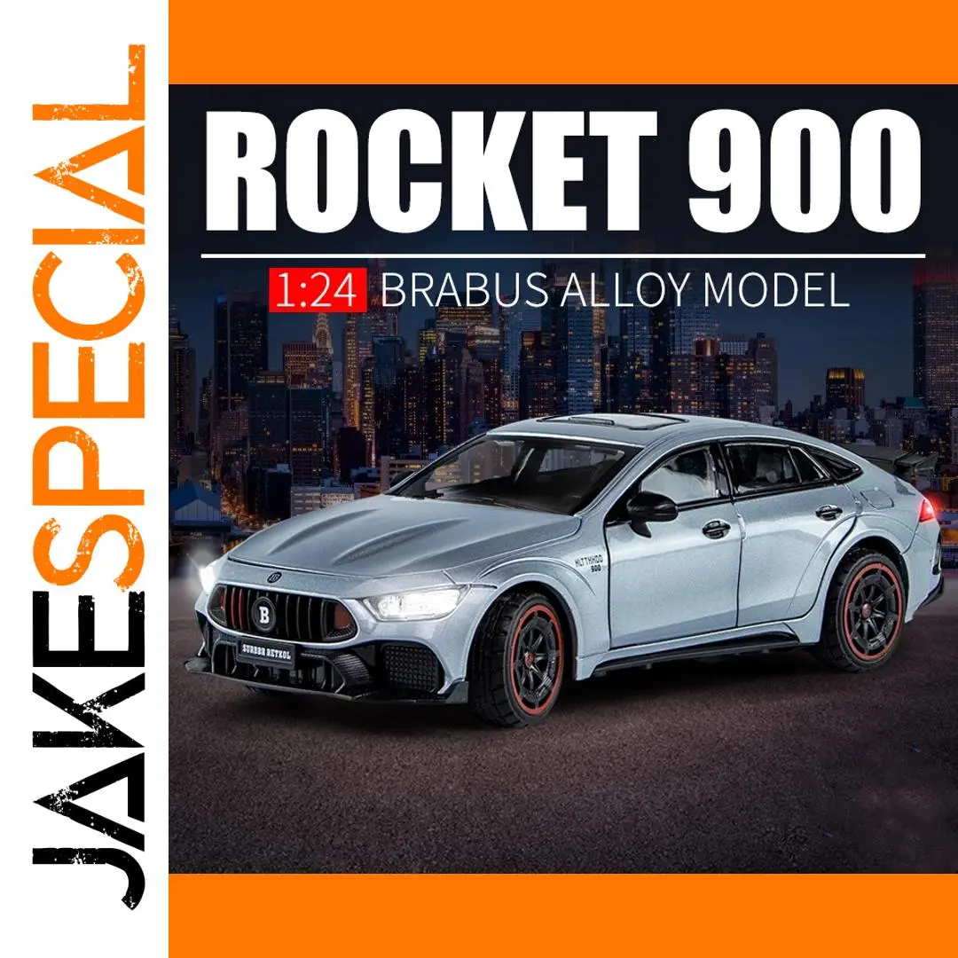 Diecast Brabus 900 AMG GT63 Model Car 1:24 1 Diecast Brabus 900 AMG GT63 Model Car 1:24