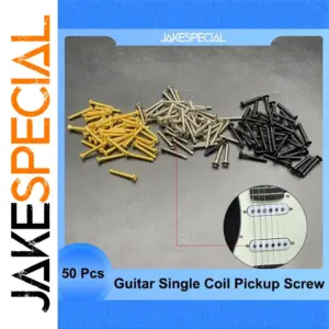 50 Pieces Guitar Pickup Height Adjusting Screws