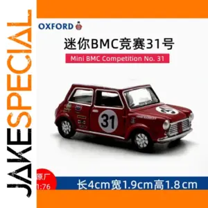 OXFORD 1/76 Classic Mini BMC Competition Model