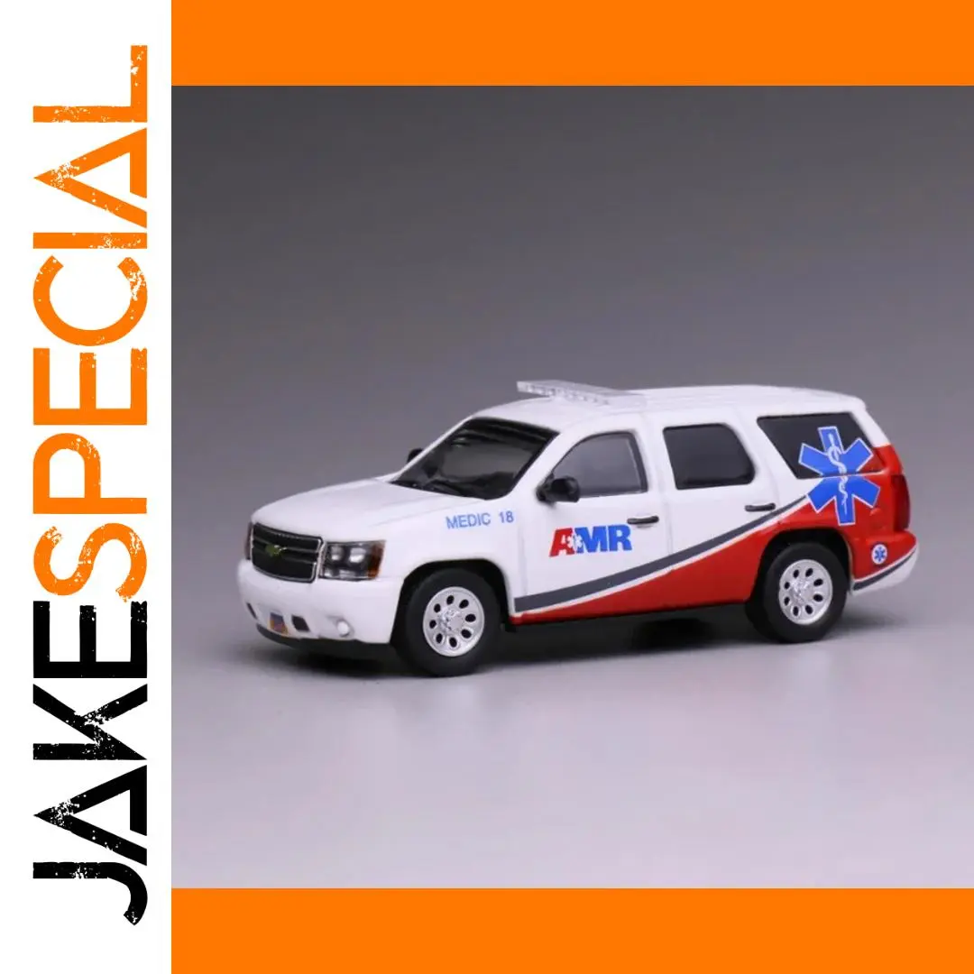 Chevrolet Tahoe AMR Diecast Model 1:64 Rescue Vehicle 1 Chevrolet Tahoe AMR Diecast Model 1:64 Rescue Vehicle