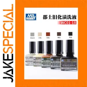 Mr. Hobby Weathering Effect Liquids Set 5x40ml