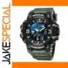 SMAEL 8049 Digital Sports Watch in Green