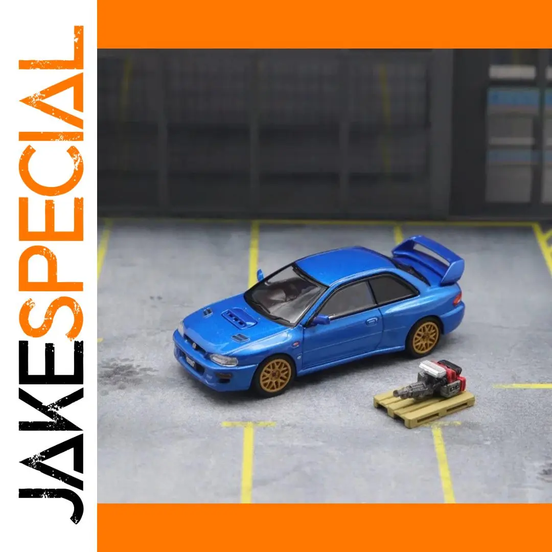 1/64 Scale Subaru Impreza 22B STi Diecast Model 1 1/64 Scale Subaru Impreza 22B STi Diecast Model