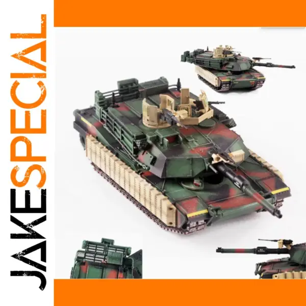 1/72 Scale M1A1 TUSK Tank Model Display