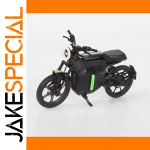 Niu Electric Motorcycle 1:24 Scale Model Black Green