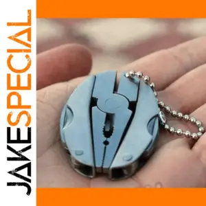 Stainless Steel Outdoor Multi-Tool Pliers Keychain