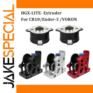 HGX-LITE Hardened Steel Extruder for 3D Printers