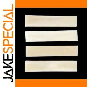 Camel Bone Guitar Nuts Set of 4 Unbleached 55mm
