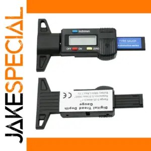 Digital Tire Tread Depth Gauge 0-25mm LCD