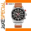 CURREN 8291 Men's Chronograph Leather Watch