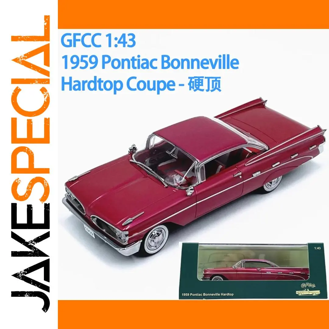 1:43 Scale 1959 Pontiac Bonneville Model 1 1:43 Scale 1959 Pontiac Bonneville Model