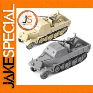 1/72 Scale SD.KFZ.7/2 Half Track Model Kit