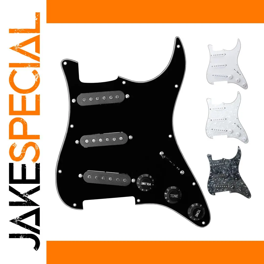 Electric Guitar Loaded Pickguard for ST Style 1 Electric Guitar Loaded Pickguard for ST Style