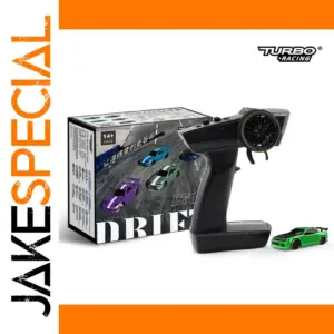 Turbo Racing 1:76 Green Drift RC Car Kit