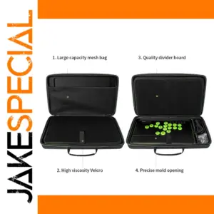 Hard EVA Case for ROG DOIO HITBOX A4 Keyboard