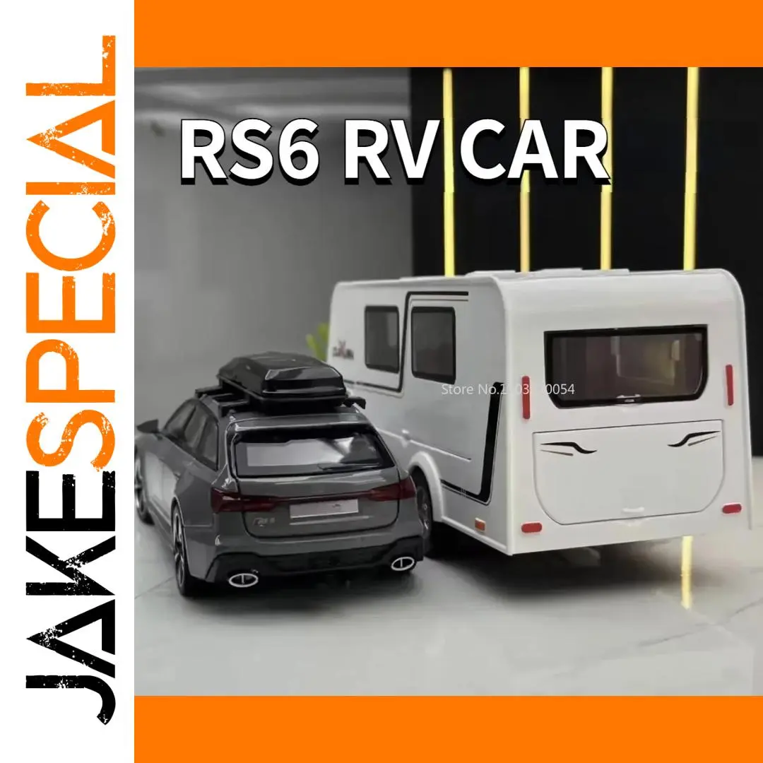 1/32 RS6 RV Diecast Model with Sound and Light 1 1/32 RS6 RV Diecast Model with Sound and Light