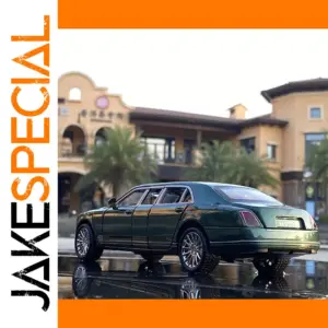 1:24 Mulsanne Diecast Model Dark Green Luxury Car