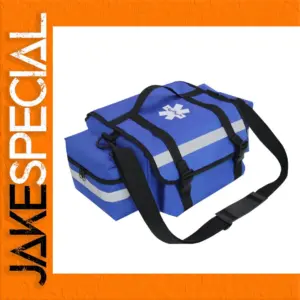 Vibrant Blue First Aid Kit for Emergencies