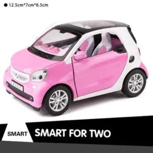 1:32 Diecast Smart Fartwo Model Car Pink 24 e038dc73328146a3a634427b upscaled